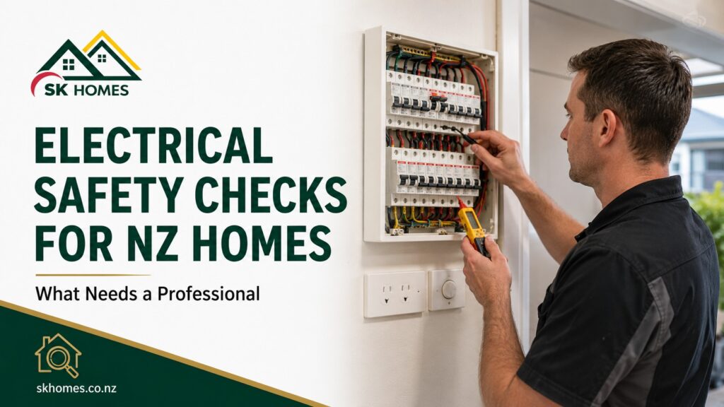 Electrical Safety Checks for NZ Homes What Needs a Professional