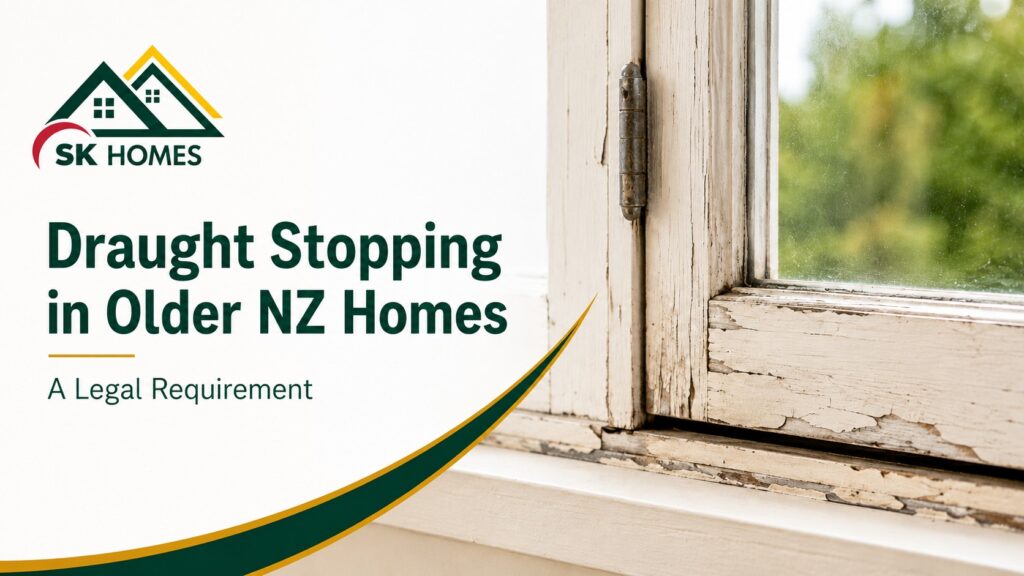 Draught Stopping in Older NZ Homes A Legal Requirement