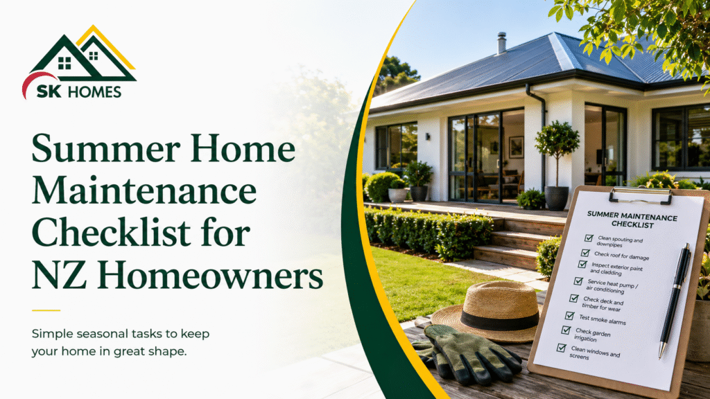 Summer Home Maintenance Checklist for NZ Homeowners