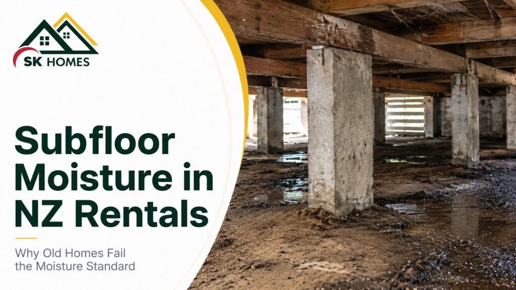 Subfloor Moisture in NZ Rentals Why Old Homes Fail the Moisture Standard
