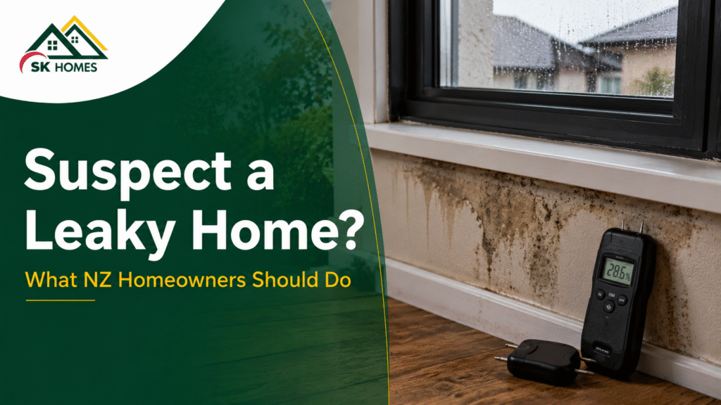 What NZ Homeowners Should Do If They Suspect a Leaky Home