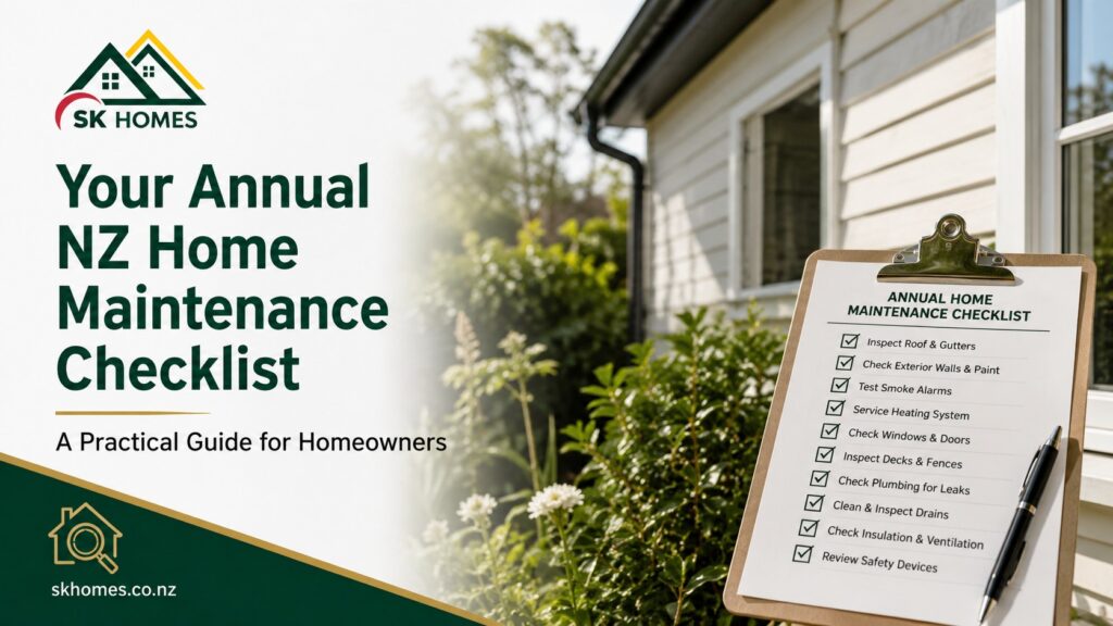 Your Annual NZ Home Maintenance Checklist