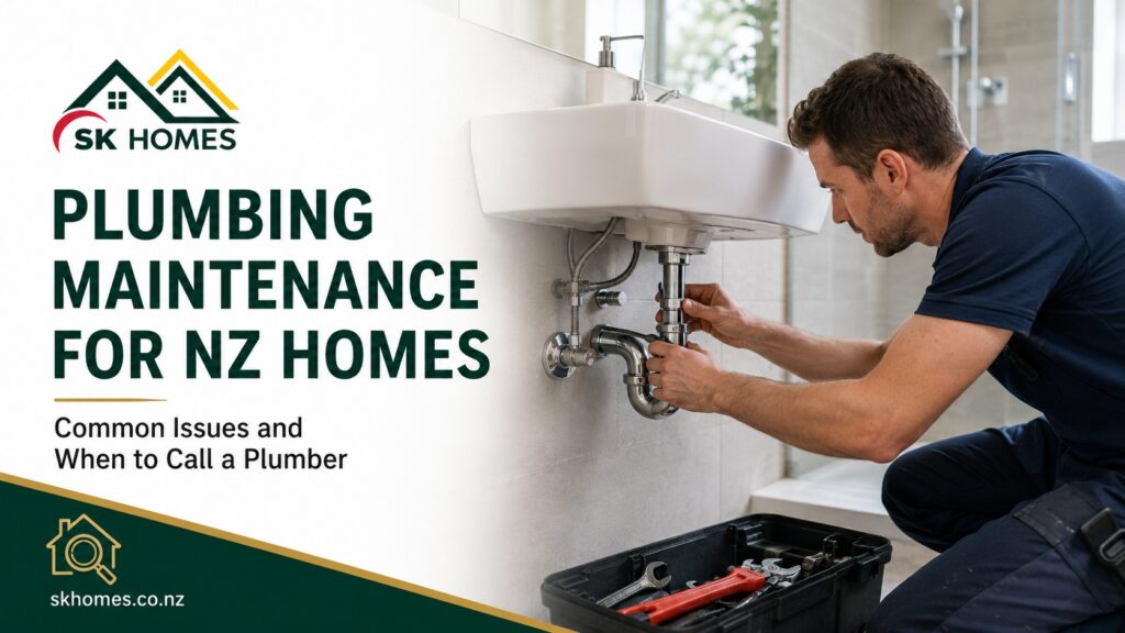 Plumbing Maintenance for NZ Homes – Common Issues and When to Call a Plumber