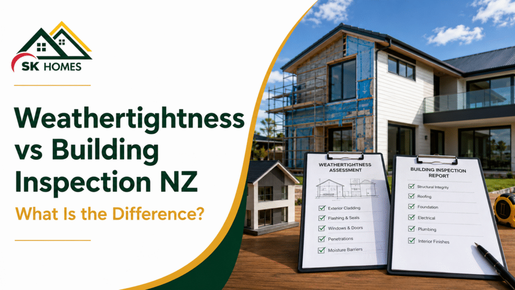 Weathertightness vs Building Inspection NZ What Is the Difference