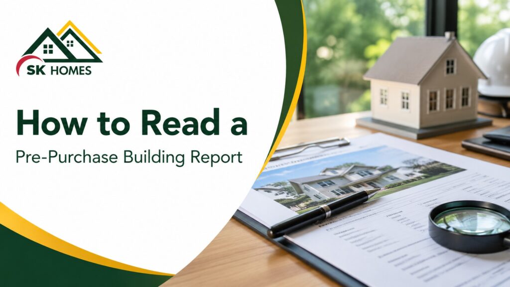 How to Read a Pre-Purchase Building Report