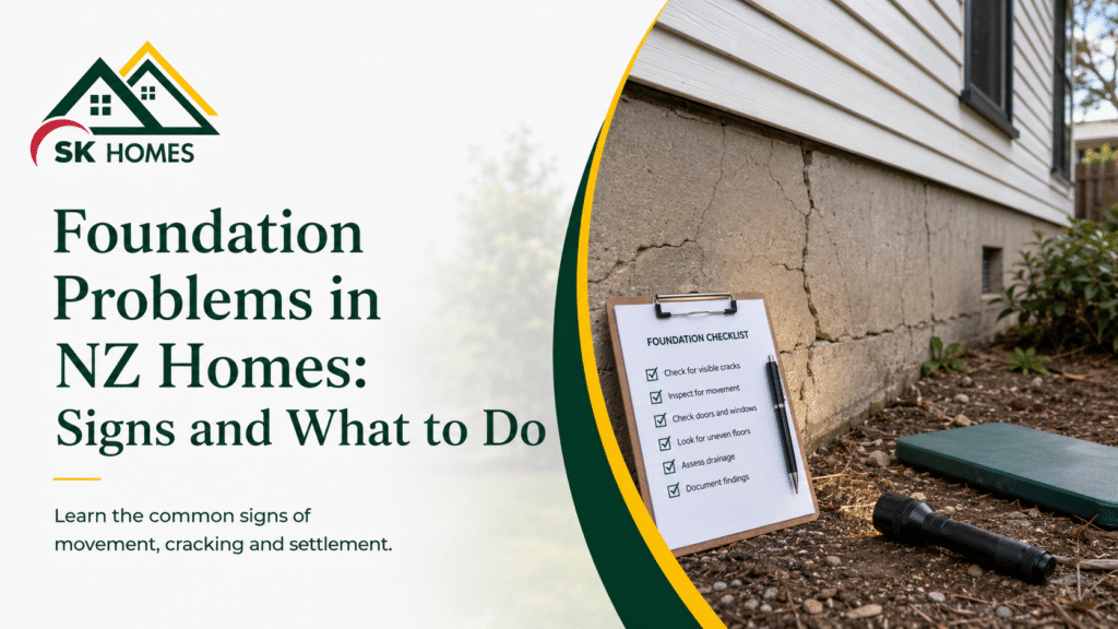 Foundation Problems in NZ Homes Signs and What to Do