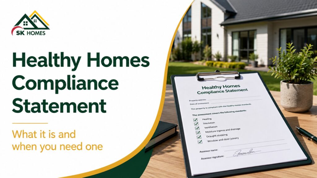 Healthy Homes Compliance Statement NZ What It Is and When You Need One